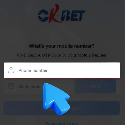Instruction Enter mobile number