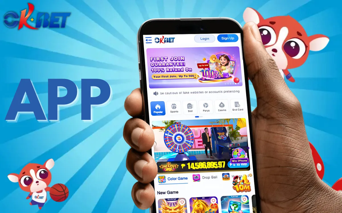 App for Android and iOS OKBet