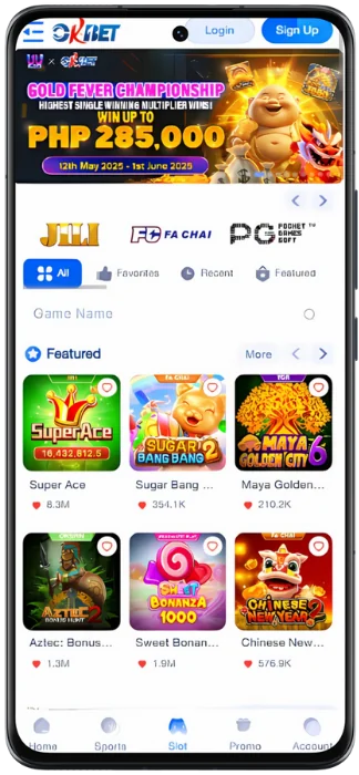 OKBet Screenshot of Casino Game