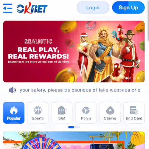 Instruction Visit the Official OKBet Website
