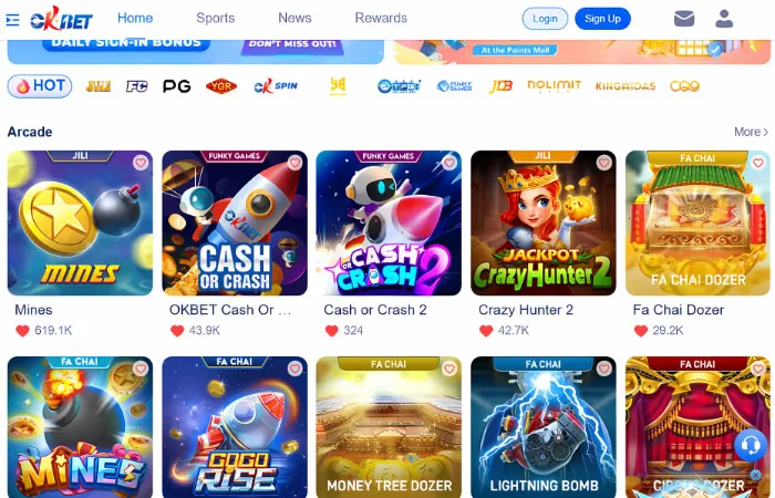 OKBet Arcade
