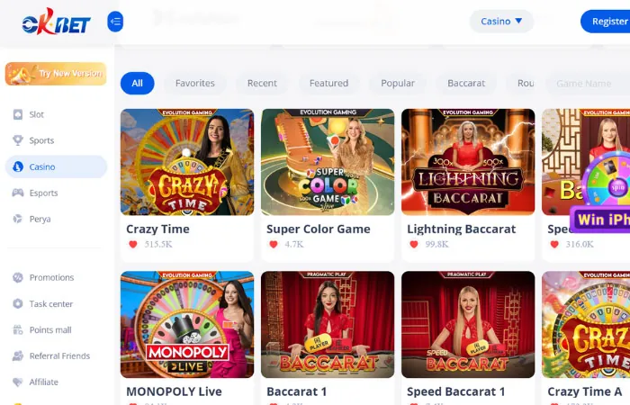 OKBet Casino