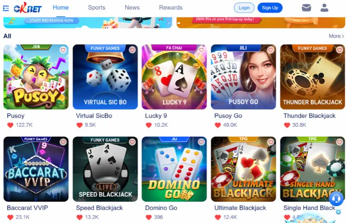 OKBet Poker